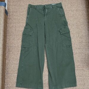 Classic Women’s Cargo Pants - Dark Green
